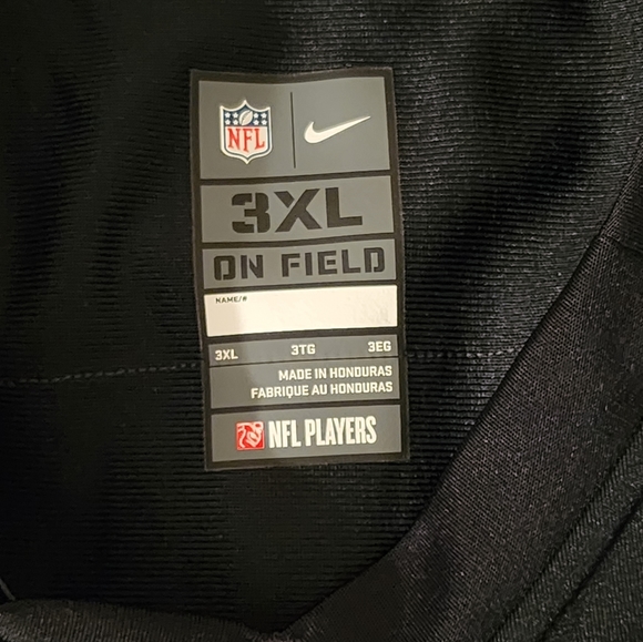 Las Vegas Raiders Abram Jersey- XXXL NWOT - Picture 6 of 10